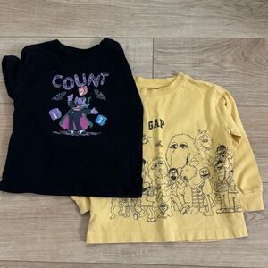 Sesame Street Long Sleeve Tees